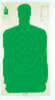 Champion Traps And Targets LE B27FSA Paper Silhouette - Green 24" X 45" 100 Pack