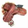 Cheyenne Double Loop Lined Holster 4 3/4" Lh
