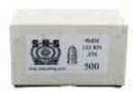 Bullet Style: Round Nose (RN) Caliber: 9 mm (.355-.356) Grain: 125 Rounds: 500 Manufacturer: Brownells Model: SS9MM125RN