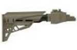 ATI AK-47 TactLite Stock W/ Cheekrest & Scorpion System FDE