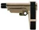 AR SBA3 Pistol Stabilizing Brace 5 Position Flat Dark Earth