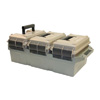 A Rugged Tactical carrying Crate For Multi-Caliber Ammo Storage And Transport. Comes With Three, O-Ring Sealed 50 Caliber Ammo cans(AC50C) For Multi-Caliber Ammo Storage. 50 Caliber Ammo cans Are a Co...