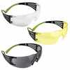 Peltor Sport Securefit 400 Eye Protection, Gray Anti Fog
