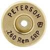 Cartridge: Baa_260 Remington Rounds: 50 Manufacturer: Peterson Cartridge Model: PCC260SRP
