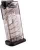 Elite Tactical Systems Magazines For Glock 43 9mm Translucent