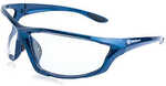 S&W Major Blue Frame/Clear Lens Glasses