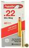 22 Win Mag 40Gr Semi-Jacketed Soft Point 50/Box