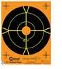 5.5'' Orange Peel Bullseye Target 25 Pack
