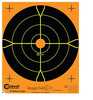 8'' Orange Peel Bullseye Target 25 Pack