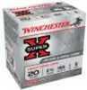 20 Gauge 2-3/4" Lead #8  1 oz 25 Rounds Winchester Shotgun Ammunition