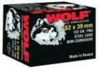 Wolf Ammo 7.62X39 mm 123Gr FMJ 20/Bx