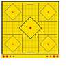 Birchwood Casey LRSIT-5Pk Long Range Yellow Self-Adhesive Paper Universal/ 5 Pack