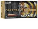 Federal P243ELDX1 ELD-X Premium 243 Win 90 Gr Extremely Low Drag-Expanding (ELD-X) 20 Per Box/ 10 Cs