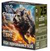 Shot Weight (ounces): 1 Oz. Shot Size: Rifled Slug Cartridge: AEE_12 Gauge Length: 2 3/4'' Rounds: 25 Muzzle Velocity (Feet Per Second): 1350 Manufacturer: Clever Model: