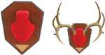 Allen Antler Mounting Kit - Red Skull