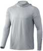 A1A HOODIE Overcast Grey S