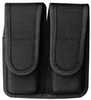Bianchi Model 7302H AccuMold Double Magazine Pouch For Glock 20 21 Hook And Loop Black