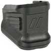 Includes extended magazine spring. Easy to install and to remove for cleaning. Lightweight and durable.Features:	Adds +5 capacity on 9mm	Adds +4 capacity on .40 cal	Fits standard capacity GLOCK 9mm &a...