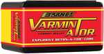 Designed for .20 and .22 caliber and 6mm the Barnes Varminator Bullets are powerful explosive and accurate. Made with a lead core and classic hollow point the bullets use a scored nose cavity. For sma...