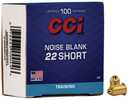 CCI Noise Blanks are ideal for training and work in any firearm chambered for 22 Short Long or Long Rifle. Their clean-burning propellant and CCI priming ensure they?re consistent and reliable.Feature...
