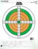 Champion Scorekeeper Targets - Fluorescent Orange & Green Bull - 100 Yd. Small Bore Rifle (12-Pack)