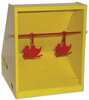? All-steel construction? Includes interchangeable silhouette spinning targets? Able to also use paper targets