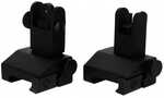 Tacfire AR Front & Rear Spring Loaded Pop Up Iron Sights