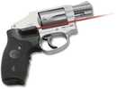 Crimson Trace Revolver LaserGrip - S&W J-Frame Round Butt Extended Grip