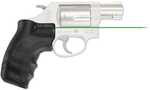 Lasergrips Sight With Green For S&W J-Frame Round Butt Revolvers