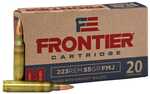 Hornady Frontier Rifle Ammunition . 223 Rem 55 Gr FMJ 20/ct