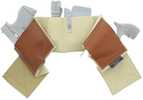 Galco Underwraps Belly Band 2.0 For Glock 30 With Rail Khaki Med Ambi