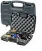 The SE Series Pistol Case is designed rugged for solid protection with recessed latches padlock tabs for added security.                    High-density interlocking foam                 Contoured rec...