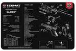 TekMat 11x17 Gun Cleaning Mat - Glock