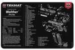 TekMat 11x17 Gun Cleaning Mat- Walther PPQ Mod2