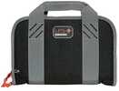 G-Outdoors Double Pistol Case With Magazine Storage & Dump Cup-Black