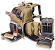 G-Outdoors GPS Tactical Range Backpack Holds 3 Handguns - Black