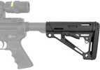 Hogue AR-15/M-16 Collapsible Buttstock - Fits Mil-Spec Buffer Tube Only Black