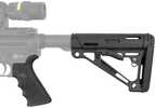 Hogue AR-15/M-16 Kit - Finger Groove Beavertail Grip & Over-Molded Collapsible Buttstock - Fits Commercial Buffer Tube B