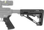 Hogue AR-15/M-16 Kit - Finger Groove Beavertail Grip & Over-Molded Collapsible Buttstock - Mil-Spec Buffer Tube Black