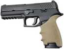 Hogue HandAll Beavertail Grip Sleeve Sig Sauer P320 Flat Dark Earth