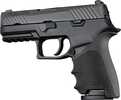 HandAll Beavertail Grip Sleeve Sig Sauer P320 Compact Black