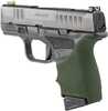 Hogue HandALL Beavertail Grip Sleeve For Springfield Hellcat - Olive Drab Green