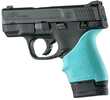 Hogue HandAll Beavertail Grip Sleeve S&W M&P Shield Ruger LC9-Aqua