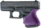 Hogue HandAll Beavertail Grip Sleeve Glock 26/27-Purple