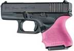 Hogue HandAll Beavertail Grip Sleeve Glock 26/27-Pink