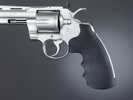 Hogue Colt Python Rubber MonoGrips - Black