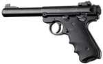 Ruger MKIV Rubber Grip With Finger Grooves Black