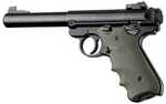Ruger MKIV Rubber Grip With Finger Grooves OD Green