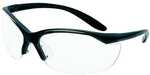Howard Leight Uvex Vapor II Shooting Glasses Black With Clear Lens