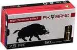 F5 Ammunition 7.5 FK (50/BOX) 95 Grain Copper Nose-Dicarding Hollow Point